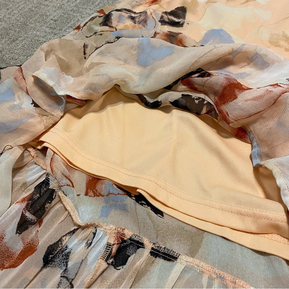 {Y.A.S | ASOS} Summer Maxi Dress | Abstract Floral Print ~ Size Small - Picture 5 of 16